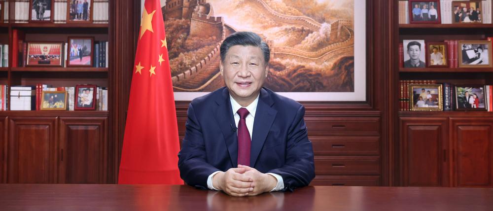 Xi Jinping am 31. Dezember 2022.