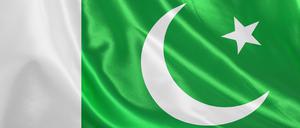 Die Flagge von Pakistan. (Symbolfoto)
