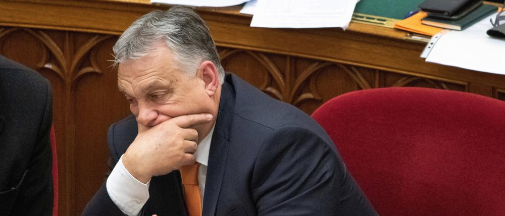 Ungarns Ministerpräsident Viktor Orban (Archivbild). 