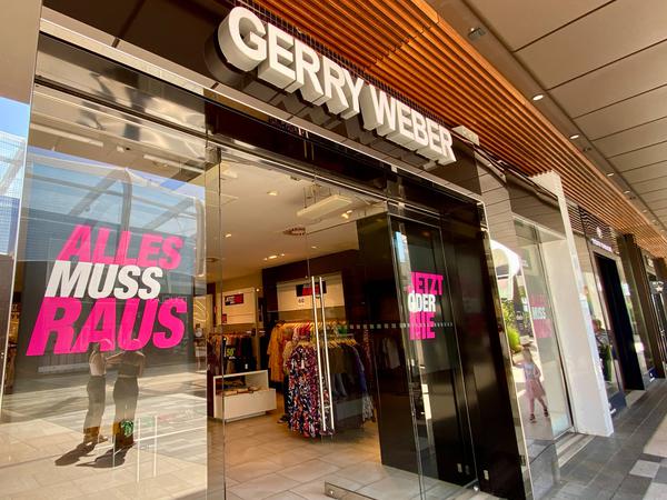 Im August 2923 schlossen Filialen der Gerry Weber Retail GmbH für immer ihre Türen (hier in NRW). 
