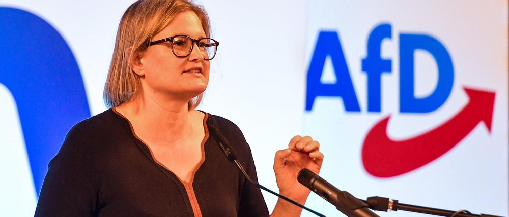 Katrin Ebner-Steiner ist Spitzenkandidatin der AfD in Bayern. 