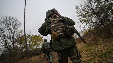 Russische Soldaten in der Ukraine (Archivbild).