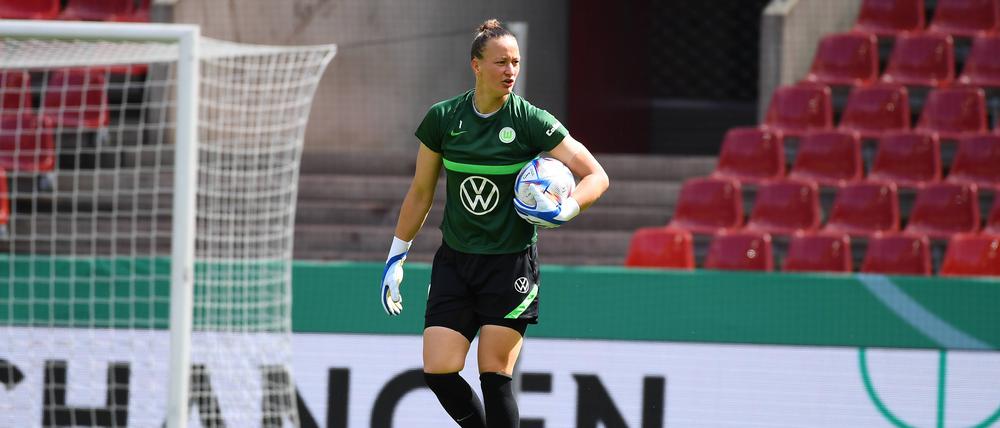 Zuletzt hielt sich die Torhüterin bei der Reserve des VfL Wolfsburg fit.