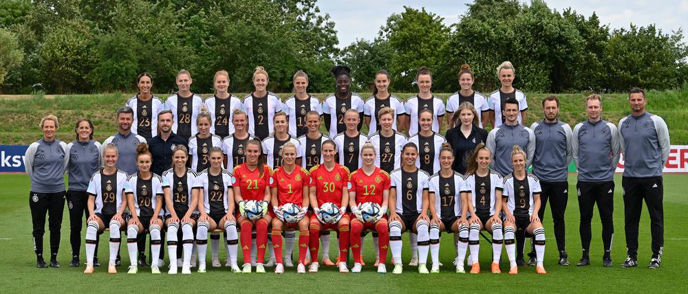 Das deutsche Team der Frauen-WM 2023