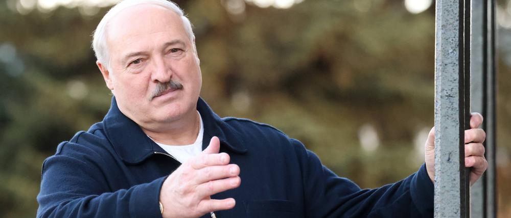 Der belarussische Präsident: Alexander Lukaschenko.