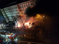 Acht Autos brennen in Berlin-Prenzlauer Berg