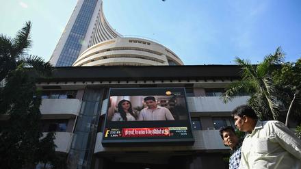 Die Börse in Mumbai.