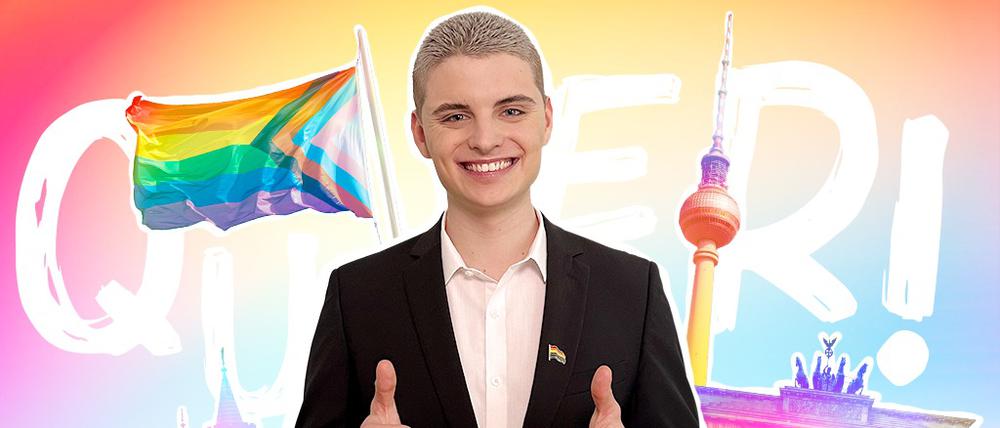 Fabian Grischkat will Berlin queerpolitisch voranbringen.