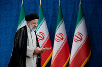 Irans Präsident Raisi fordert von Amerika, die Sanktionen aufzuheben. Foto: imago/Pacific Press Agency
