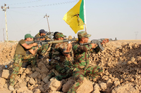 Die Gruppe Kataib Hisbollah gehört im Irak zu den einflussreichen Stellvertretern des Irans. Foto: picture alliance/dpa
