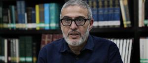 Redner Ghassan Abu Sitteh nahm an der Trauerfeier für einen Terrorchef teil. 