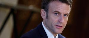 Kurswechsel im Ukraine-Krieg? Der französische Präsident Emmanuel Macron ließ zuletzt aufhorchen.