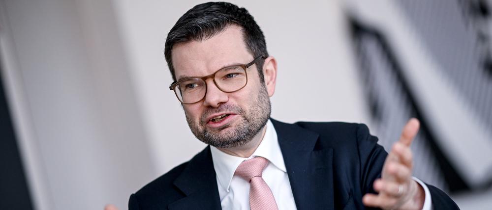Bundesminister der Justiz: Marco Buschmann (FDP).