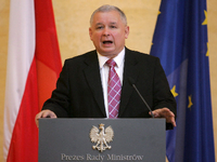 Jaroslaw Kaczynski ist Vorsitzender der regierenden PiS-Partei. Foto: Czarek Sokolowski/AP/dpa