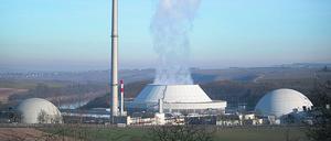 Das Kernkraftwerk Neckarwestheim in Baden-Württemberg (Archivbild aus 2018)