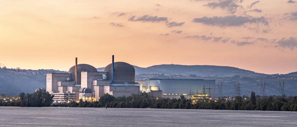 Kernkraftwerk Saint Alban bei der französischen Gemeinde Saint Alban du Rhone. Der Preis für Uran hat sich allein seit Anfang August um 10 Prozent verteuert.
