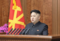 Droht mit nuklearer Aufrüstung: Kim Jong Un. Foto: dpa