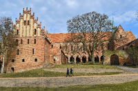 Das Kloster Chorin in Chorin (Brandenburg) Foto: dpa