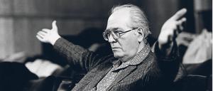 Komponist Olivier Messiaen, der Fotograf heißt Ralph Fassey
