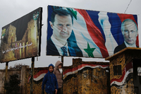 Machthaber Baschar al Assad will die Kontrolle über ganz Syrien zurückerlangen. Foto: Sergei Grits/AP/dpa