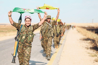 Kurden-Unterstützer