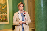 Olga Stefanishyna, Vizepremier für europäische Integration der Ukraine. Foto: imago images/Ukrinform