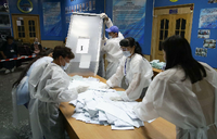Auszählung von Wählerstimmen in Russland Foto: Imago/Itar-Tass/Kirill Kukhmar