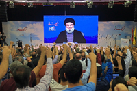 Hisbollah-Chef Hassan Nasrallah wird von seinen Anhängern verehrt. Foto: AFP