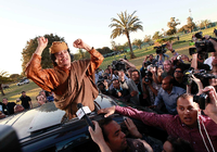 Muammar al Gaddafi - Exzentriker, Lebemann, Massenmörder. Foto: REUTERS