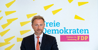 Unter Druck: FDP-Chef Christian Lindner kämpft gegen den Abwärtstrend seiner Partei. Foto: picture alliance