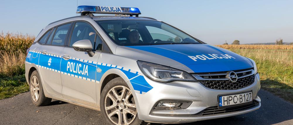 Polizeiauto in Polen. (Symbolbild)