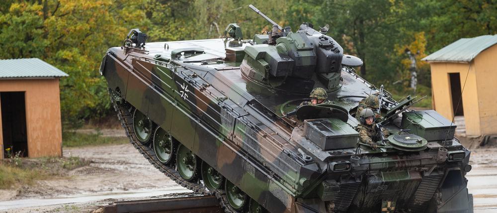 Die Bundeswehr hat 374 Schützenpanzer vom Typ Marder im Bestand. Jedoch sind längst nicht alle davon auch einsatzbereit.
