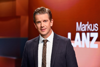 Markus Lanz, 52, moderiert von Dienstag bis Donnerstag seine gleichnamige Talkshow im ZDF. Foto: ZDF und Markus Hertrich