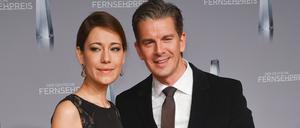 Inzwischen getrennt: Moderator Markus Lanz und seine Frau Angela kamen zur Verleihung des Deutschen Fernsehpreises. 
