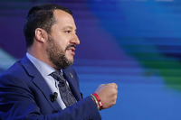 Harte Haltung: Italiens Innenminister Matteo Salvini. Foto: imago/Insidefoto