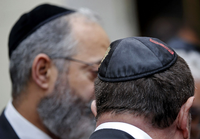 Wer eine Kippa trägt, gibt sich als Jude zu erkennen. REUTERS