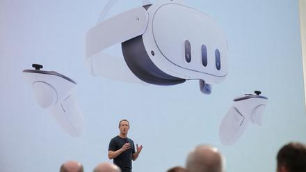 Mark Zuckerberg, der Gründer von Facebook will mit seinem Konzern Meta neue Ideen vorantreiben. 
