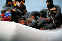 Zuletzt kamen weniger Flüchtlingsboote an die Gestade der griechischen Insel Lesbos. Foto: REUTERS