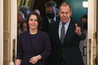 Außenministerin trifft Lawrow in Moskau