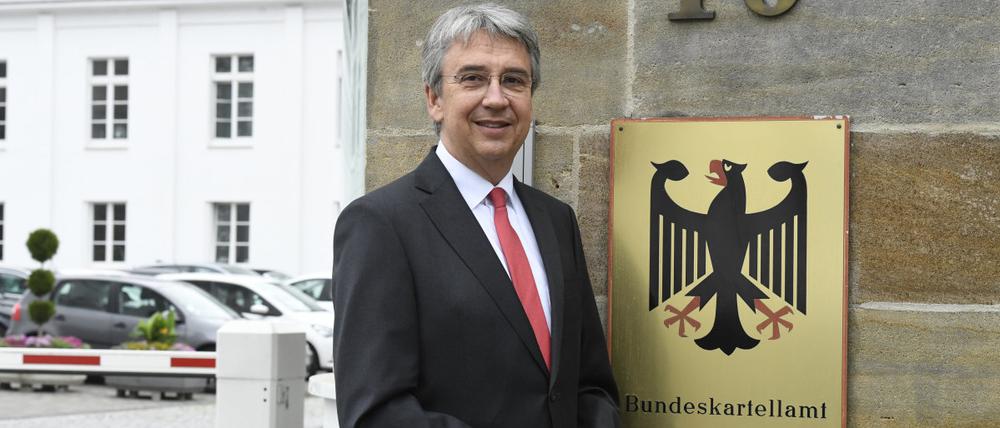 Andreas Mundt ist seit 2009 Präsident des Bundeskartellamtes. Foto: Roberto Pfeil/dpa