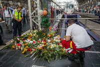 Gleis-Angriff auf Frankfurter Hauptbahnhof