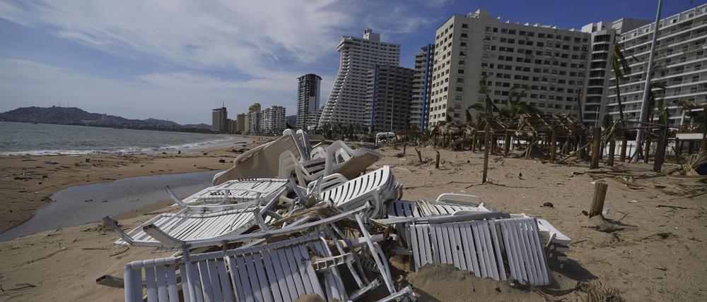 Der Hurrikan hat an der Westküste Mexikos mindestens 27 Menschen in den Tod gerissen. 