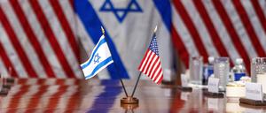 In der Regel halten die USA und Israel fest zusammen. Das schließt Spannungen und Meinungsverschiedenheiten nicht aus. 