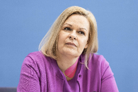 Die Bundesministerin für Inneres und Heimat, Nancy Faeser (SPD). Foto: IMAGO/photothek/Florian Gärtner