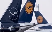 Flugzeuge der Lufthansa auf dem Münchener Flughafen Foto: Sven Hoppe/dpa