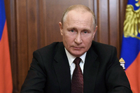 Könnte eine schnelle Sanktionsdrohung des Westens ihn beeindrucken? Russlands Präsident Wladimir Putin kalkurliert hart, aber er kalkuliert. Foto: imago images/ITAR-TASS