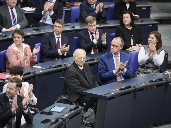 Leidenschaftlicher Parlamentarier: Wolfgang Schäuble im Dezember 2022 im Bundestag.