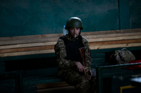 An Freiwilligen mangelt es nicht - hier bei Kiew, aber an schweren Waffen. Foto: IMAGO