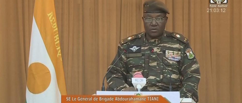 Militärs unter der Führung des Generals Abdourahamane Tiani hatten am 26. Juli den demokratisch gewählten nigrischen Präsidenten Mohamed Bazou gestürzt.