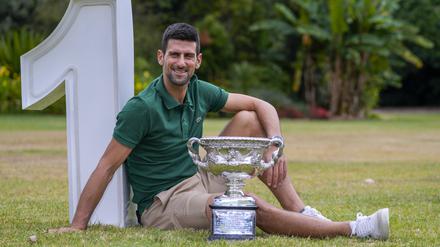 Novak Djokovic stand umgerechnet siebeneinhalb Jahre auf Platz eins der Tennis-Weltrangliste.